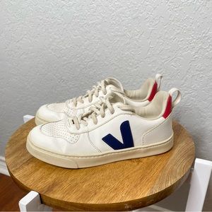 Veja Youth V-10 Blue White Red Sneaker US 4